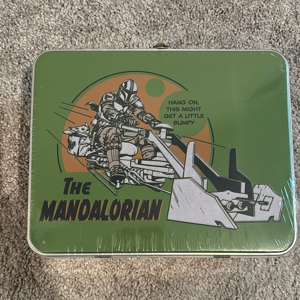 Disney Mandalorian Lunch Box NWT